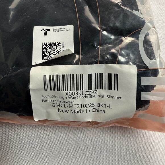 FeelinGirl Shapewear for Women Tummy Control High Waist Body Shaper Large Black - Picture 10 of 12